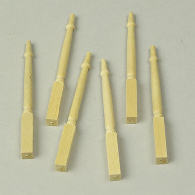 1:12 wooden 'tapered' spindles