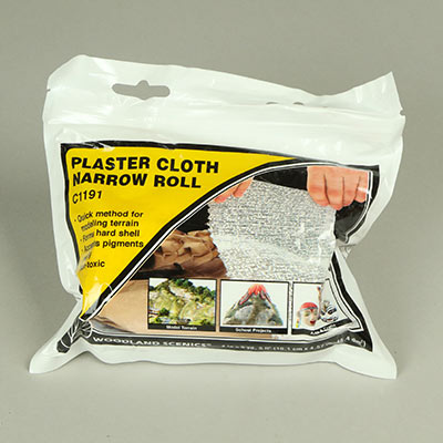 Woodland Scenics Plaster Cloth Narrow Roll