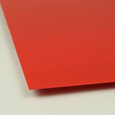 1.0mm red HIPS styrene sheet