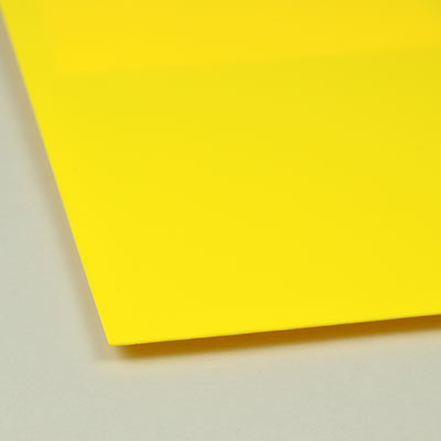 1.0mm yellow HIPS styrene sheet