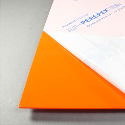 Orange acrylic sheet