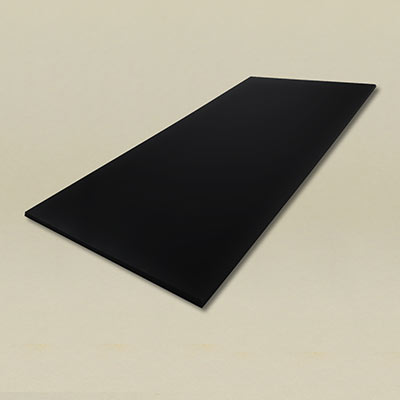 Black acrylic sheet