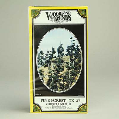 Woodland Scenics Pine Forest kit