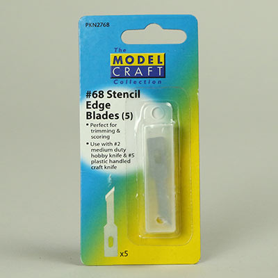 No.68 stencil edge blades for No.5 handle