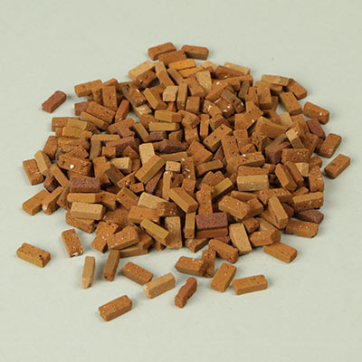 1:24 multi red brick