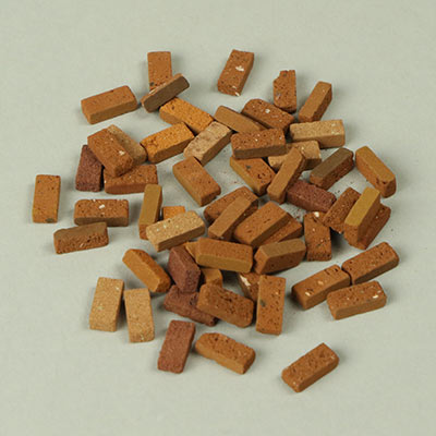 1:24 multi red brick