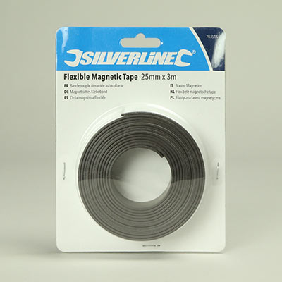 Flexible Magnetic Tape 25mm x 3m