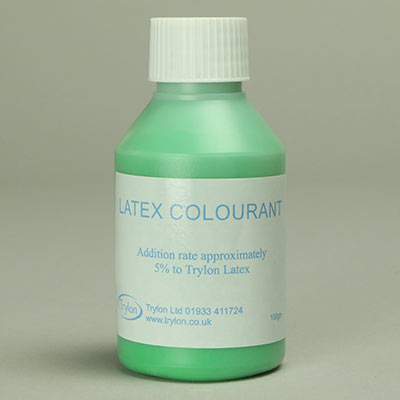 Green latex colourant