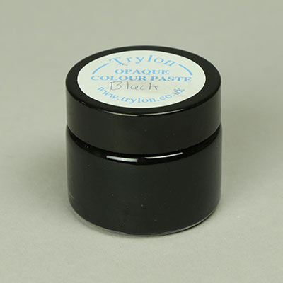 Opaque black resin pigment