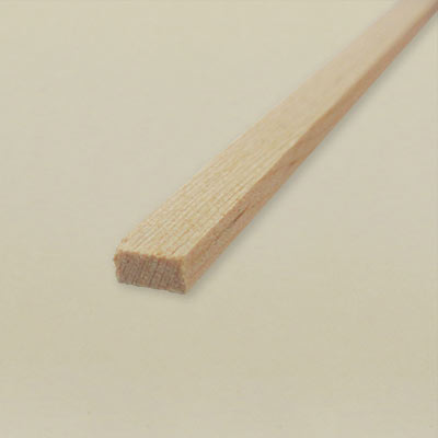 Spruce rectangular rod for model making