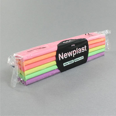 Bright Newplast modelling clay