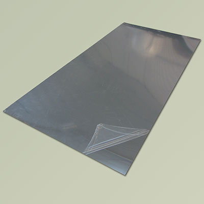 Large mirrored styrene sheet