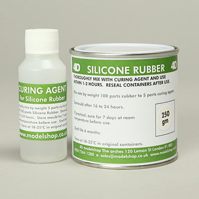 Silicone rubber for mould making