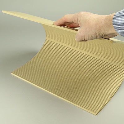 Flexible MDF sheet