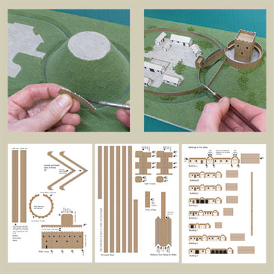 Motte & Bailey castle plans