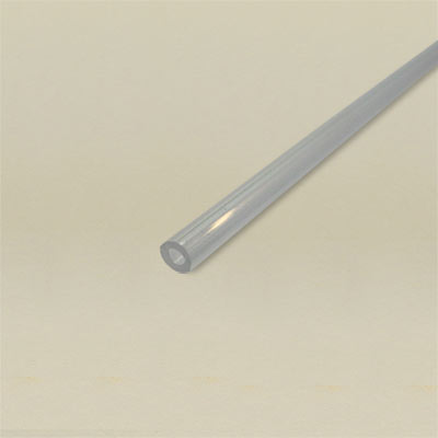 2.4mm semi-flexible clear acrylic round tube