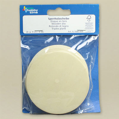 90mm Plywood discs