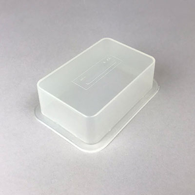 Rectangular mould suitable for casting resin