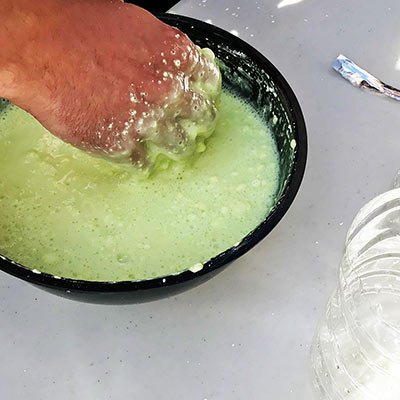 Body casting alginate impression compound
