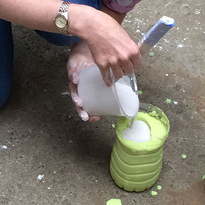 Body casting alginate impression compound