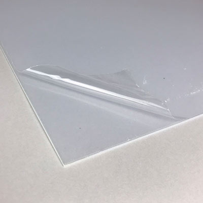 2.0mm cloudy clear Styrolux plastic sheet