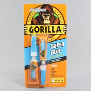 Gorilla super glue 2 x 3g tube