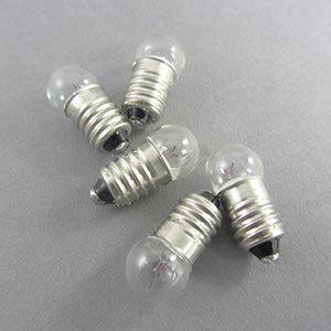 Pack of 5 12V 100MA MES bulbs