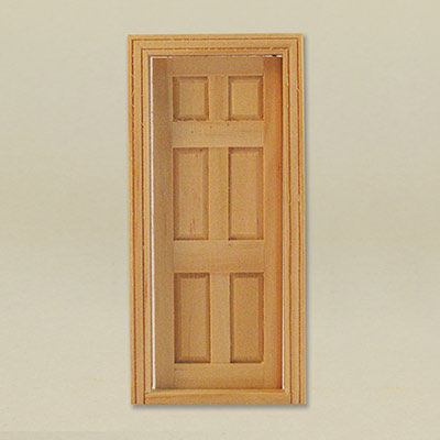 1:24 Georgian 6 panel internal door