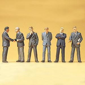 1:87 Preiser Businessmen in Suits