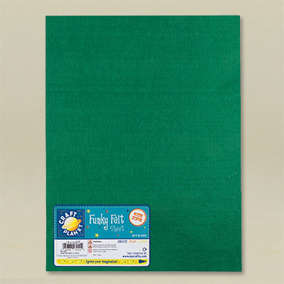 Green felt sheet