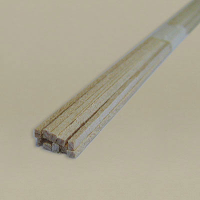 1.5mm basswood square rod