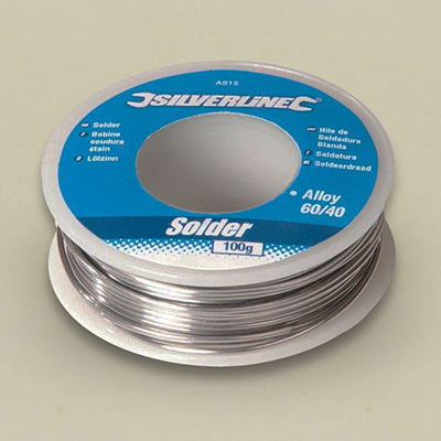 Solder 60:40 tin/lead 100g