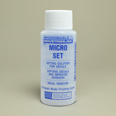 Micro Set Solution Decal Setting Solution/Remover