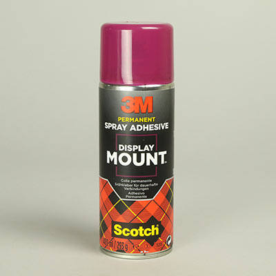 3M Display mount adhesive ideal for 3D models