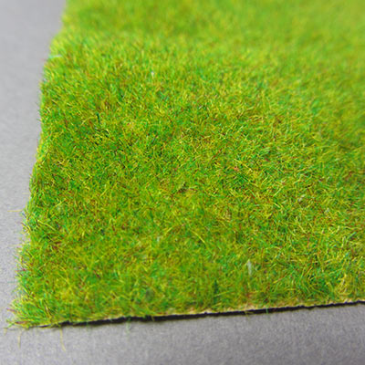 Spring green grass mat