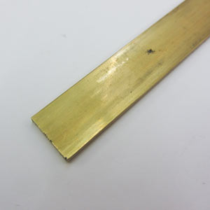 2.0 x 15mm brass strip