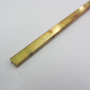 2.0 x 6.0mm brass strip
