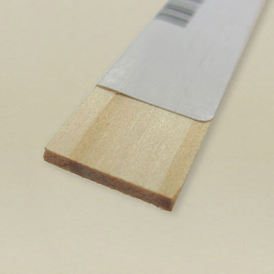 1.5 x 6.0mm Spruce rectangular rod for model making