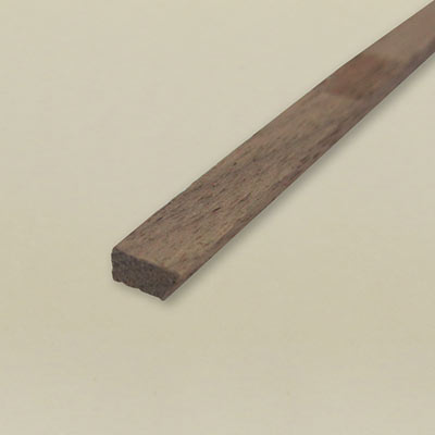 3.0 x 6.0mm Walnut rectangular rod for model making