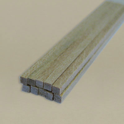 2.5mm basswood square rod