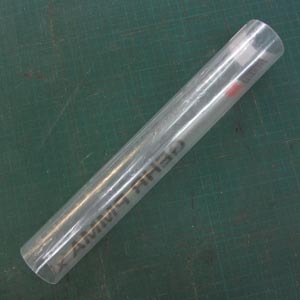 50mm clear acrylic round tube