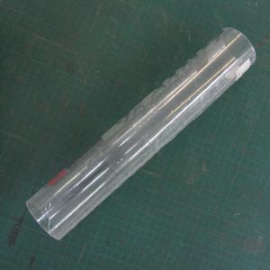 60mm clear acrylic round tube