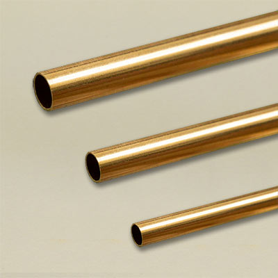 Brass round tube for model making projects