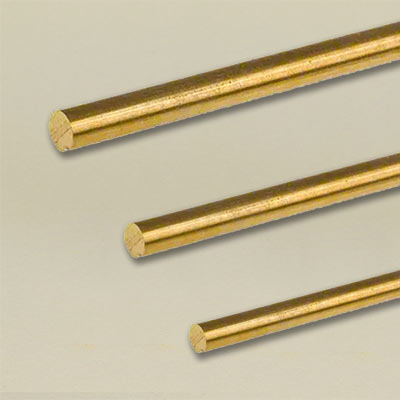 Brass Round Bar Rod Modelmaking Various Sizes 