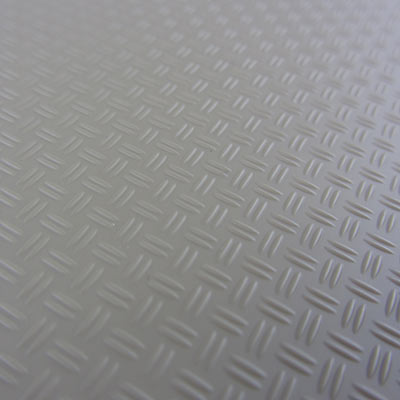 Plastruct - Patterned Sheets - Safety Tread - Double Diamond Plate - .020 x  7 x 12 pkg(2) - White - .187 Spacing - 570-91683