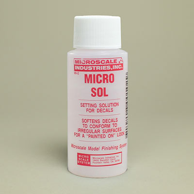 Micro Sol - Decal Setting Solution - 1 oz bottle