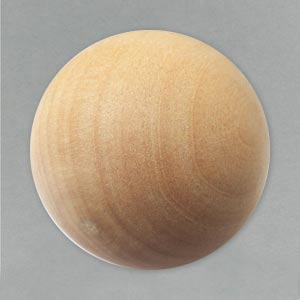 Ball, wooden 80mm Pk1