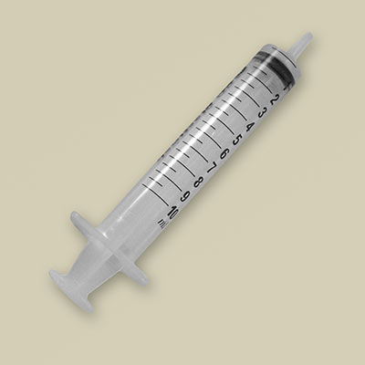 Syringe 10ml Pk10
