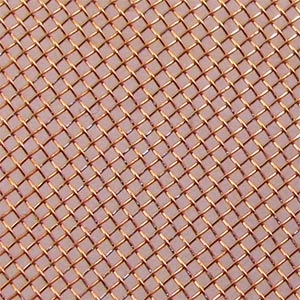 Copper woven mesh
