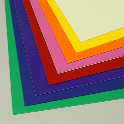 HIPS sheet coloured 1.0 × 457 × 508mm